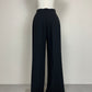Pantalone vintage neri in viscosa