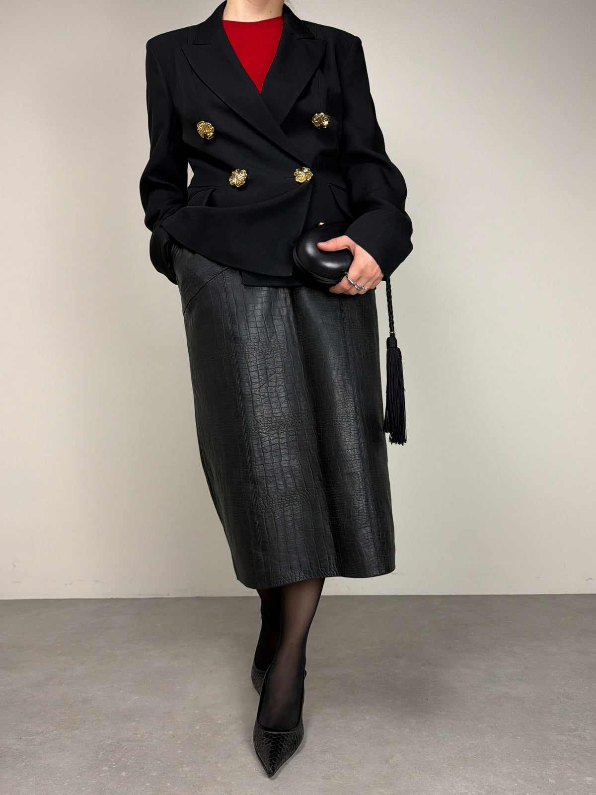 Moschino Cheap and Chic P/E 1991 blazer