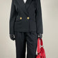 Blazer vintage Made in France in pura lana