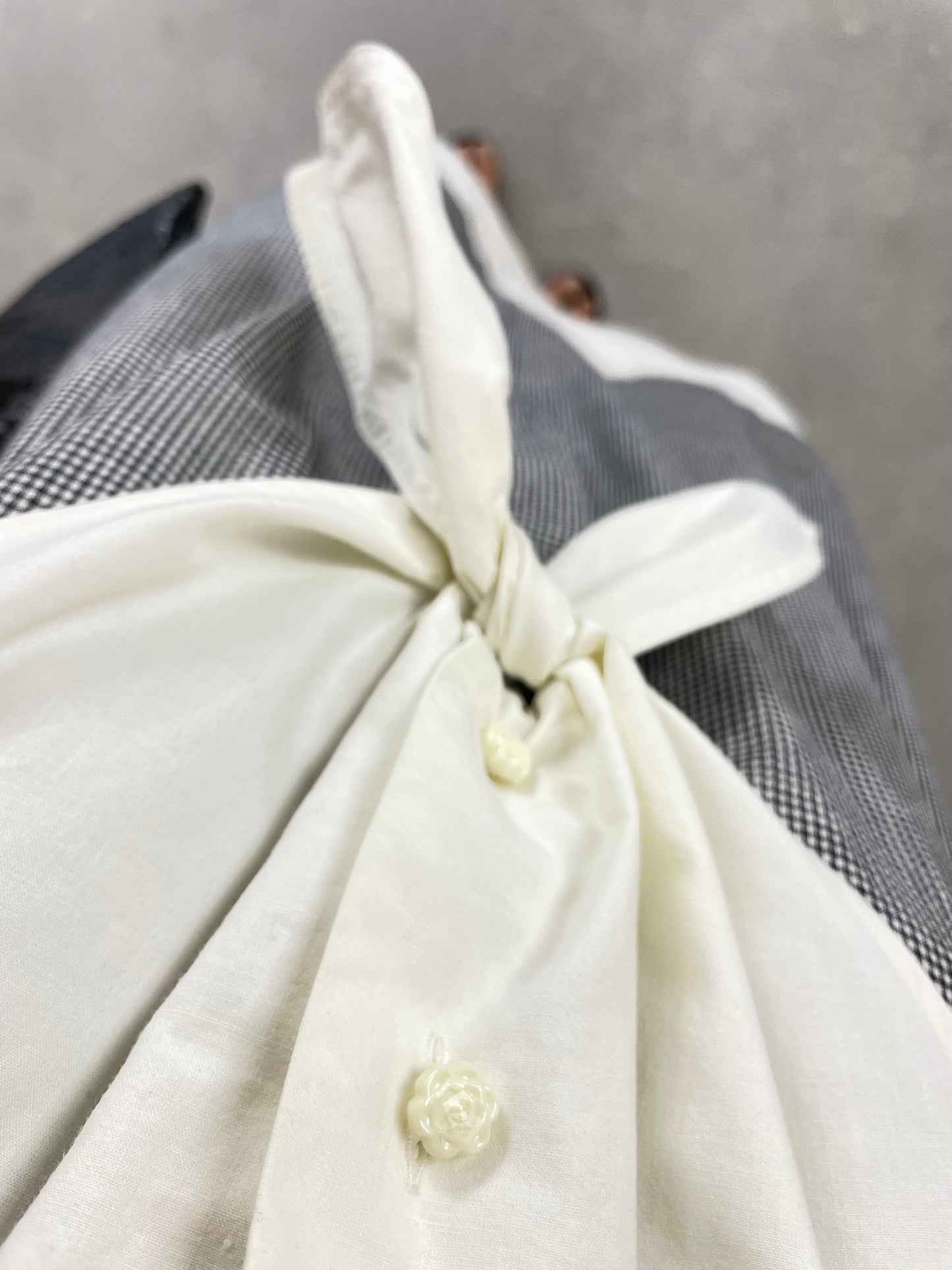 Abito vintage sartoriale made in Italy in cotone