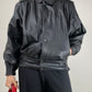 Bomber vintage in vera pelle