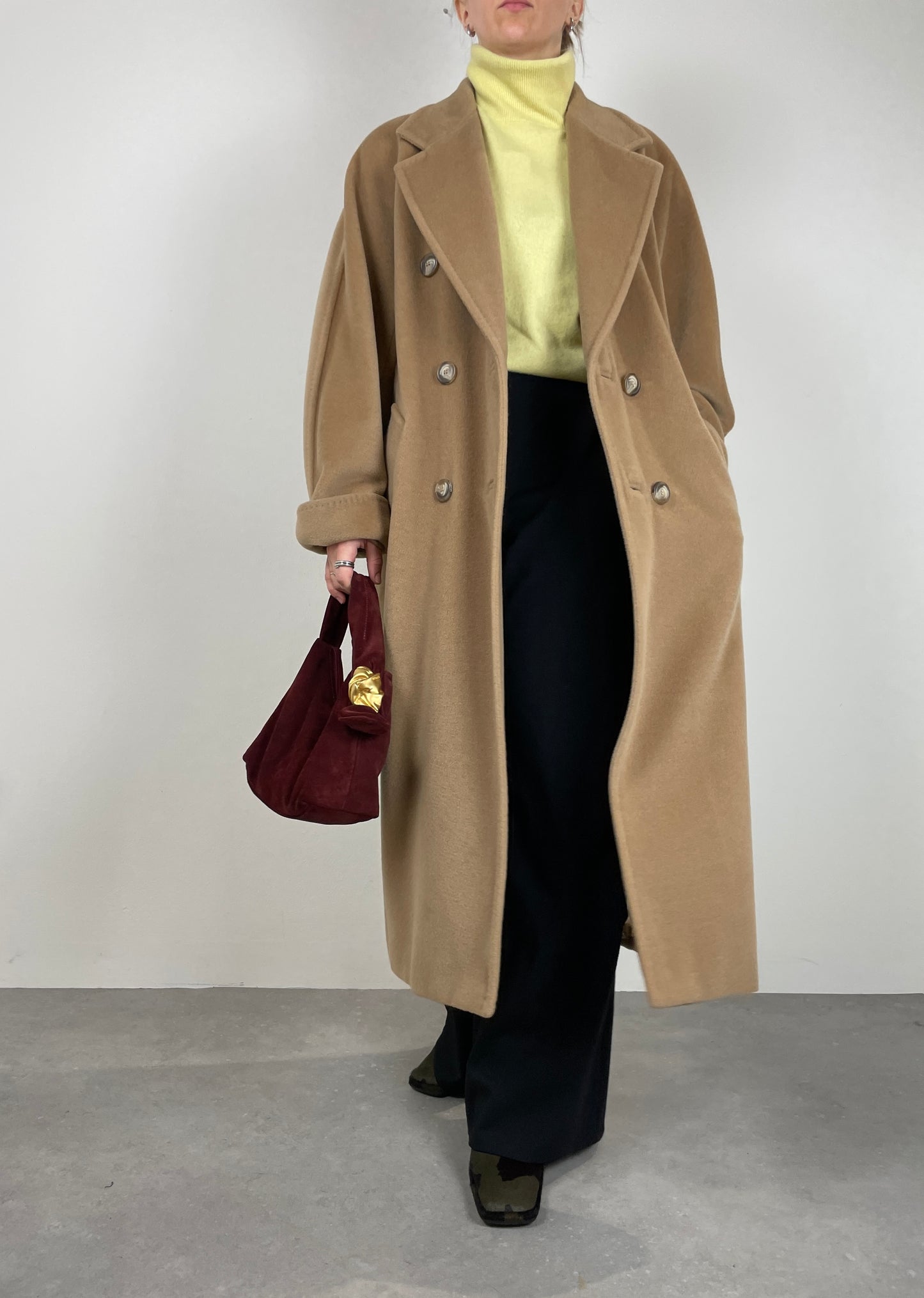 Max Mara 101801 camel coat 44IT