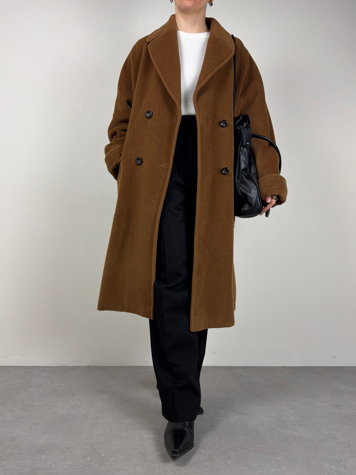 Cappotto vintage Made in Italy in pura lana