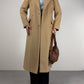 Cappotto in 100% cashmere a doppiopetto made in Italy