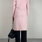 Cappottino in lana e cashmere dallo stile orientale