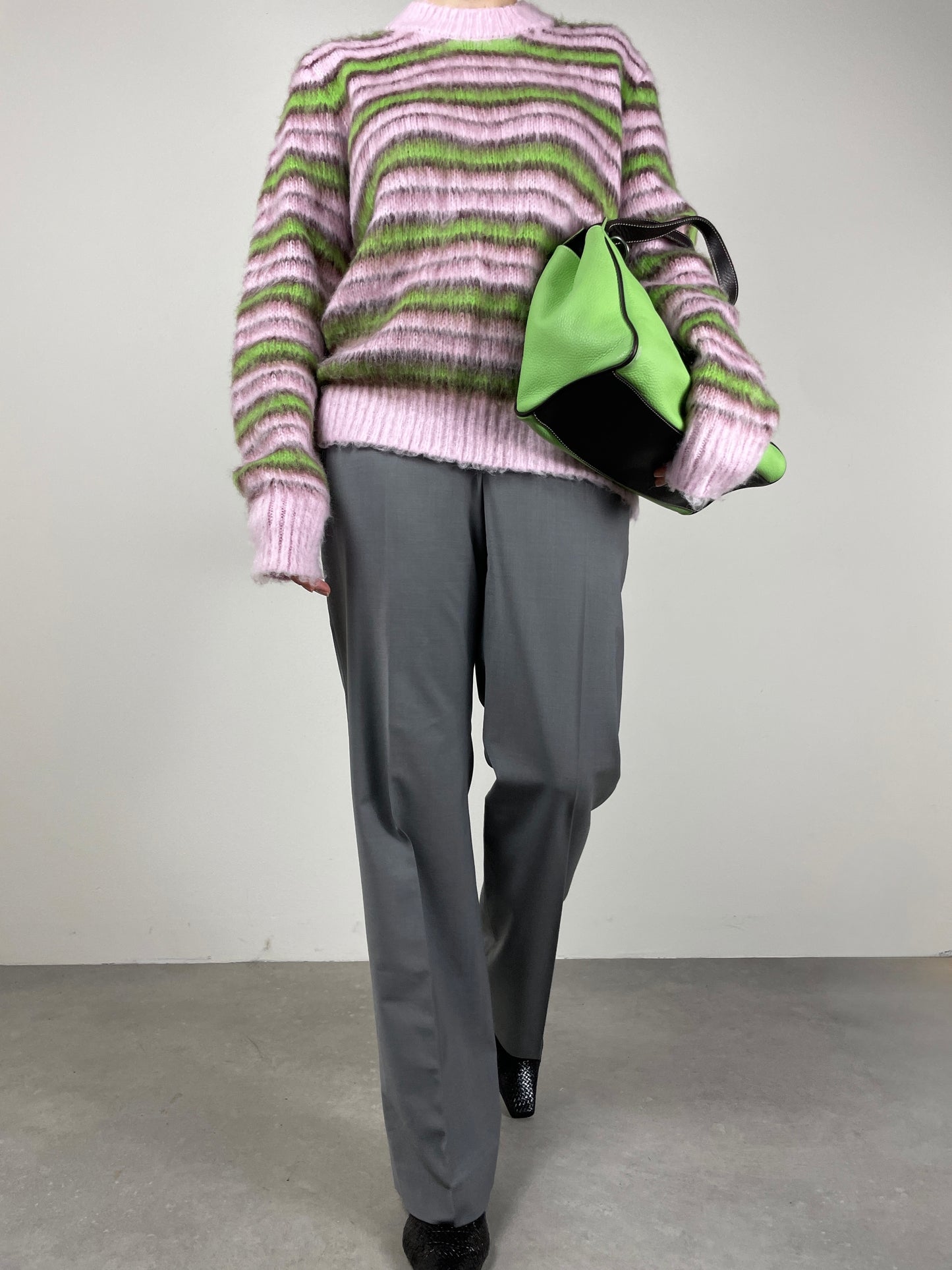 MARNI maglione mohair spazzolato