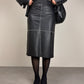 Tailleur in vera pelle