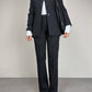 Philosophy di Alberta Ferretti completo in lana gessata