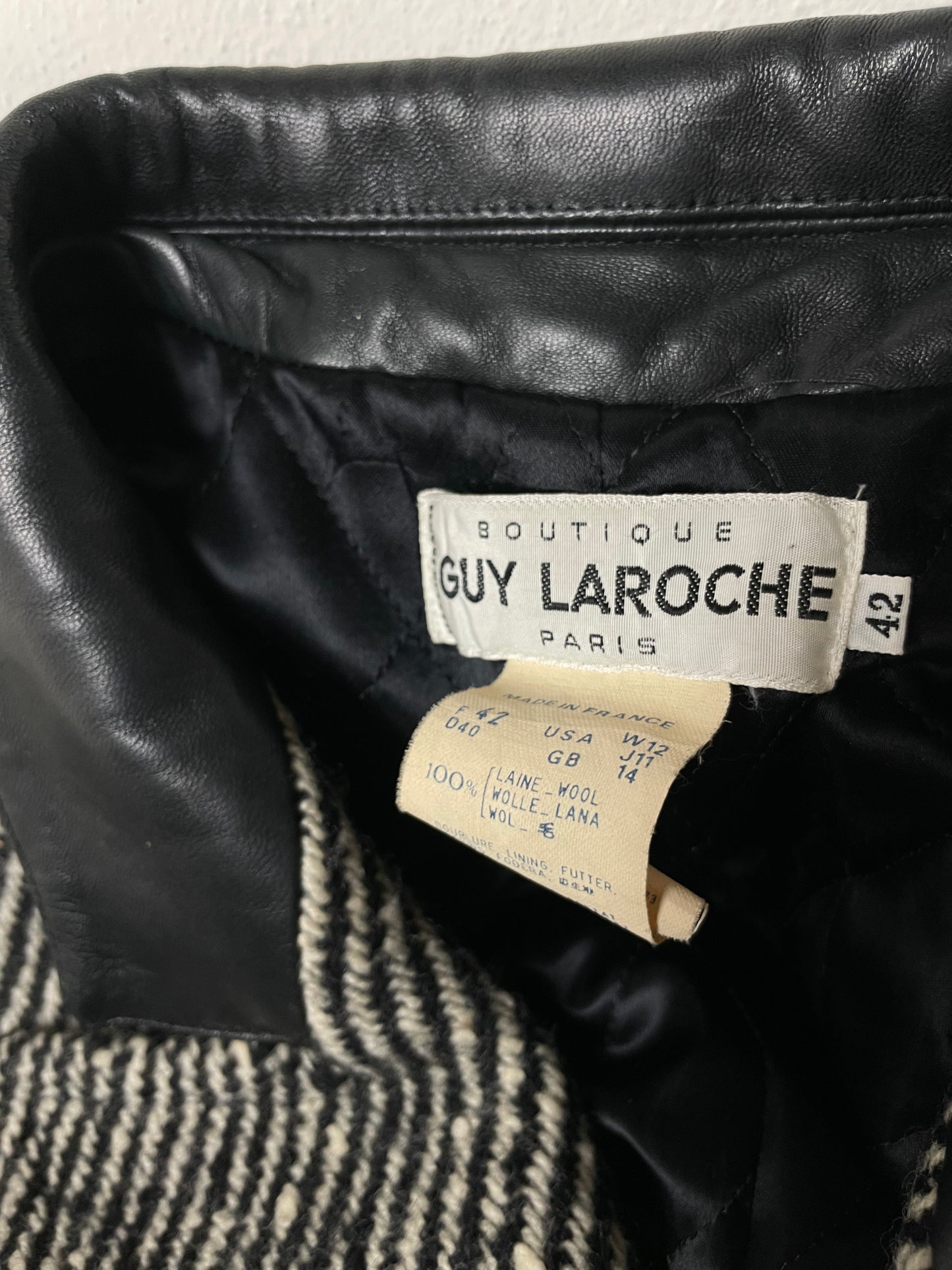 GUY LAROCHE wool coat