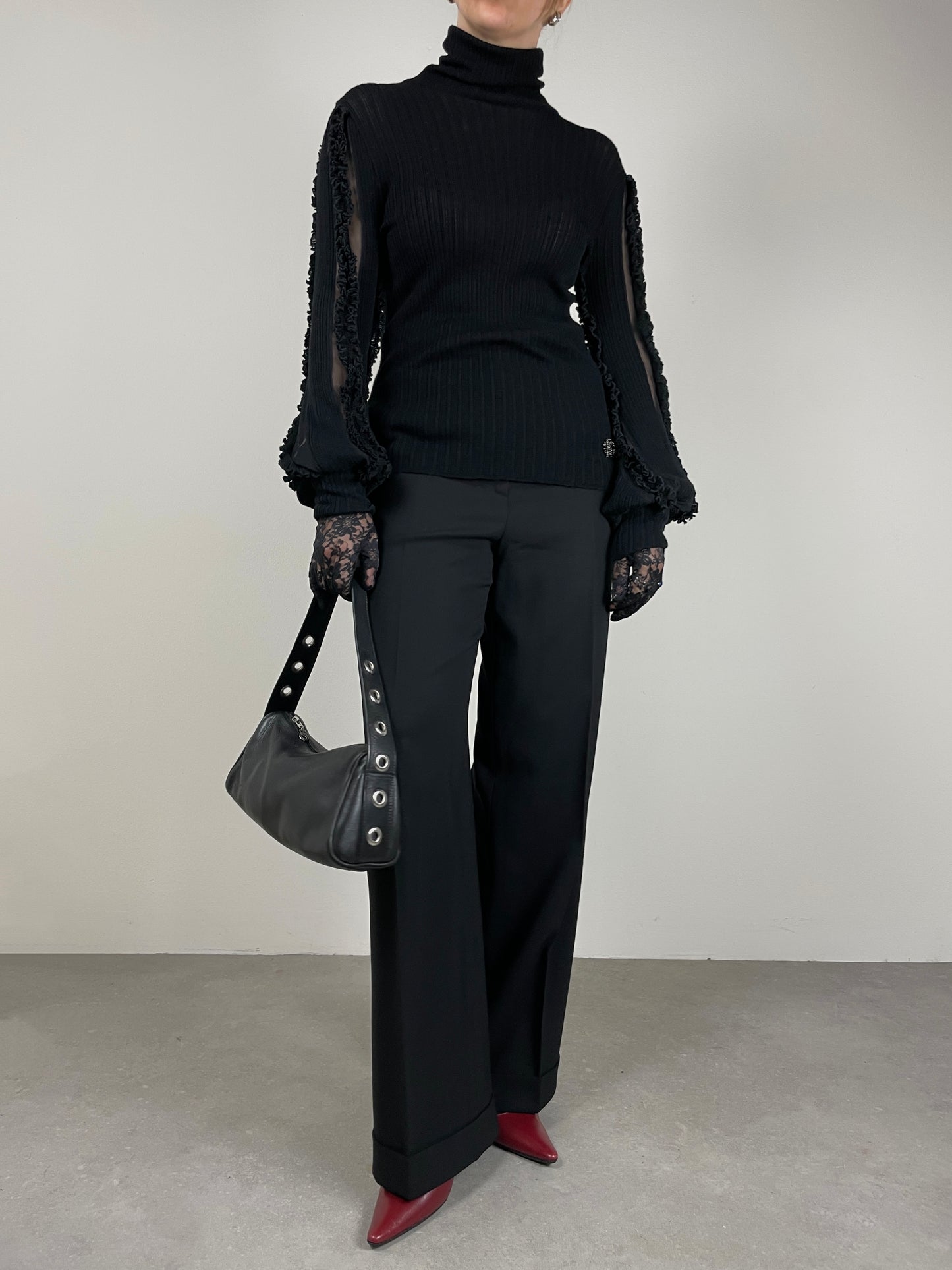 Maglioncino Roberto Cavalli in lana e seta