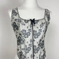 Valentino bustier in jacquard floreale