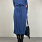 Abito in maglia di lana, cashmere e seta made in Italy, new old stock