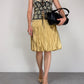 Top vintage in pizzo con intreccio
