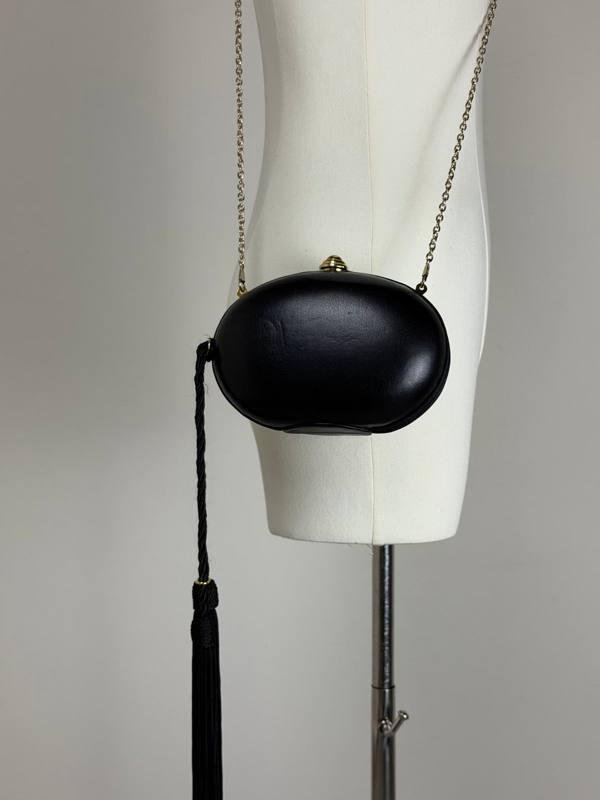 Clutch vintage in pelle