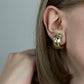 Gold plated vintage earrings