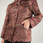 Giacca sartoriale in jacquard a fantasia orientale