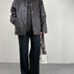 Giacca in vera pelle con gilet interno