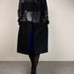 Cappotto Sportmax in vera pelle e lana