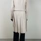 Seashell wool coat