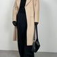 Ivory wool coat