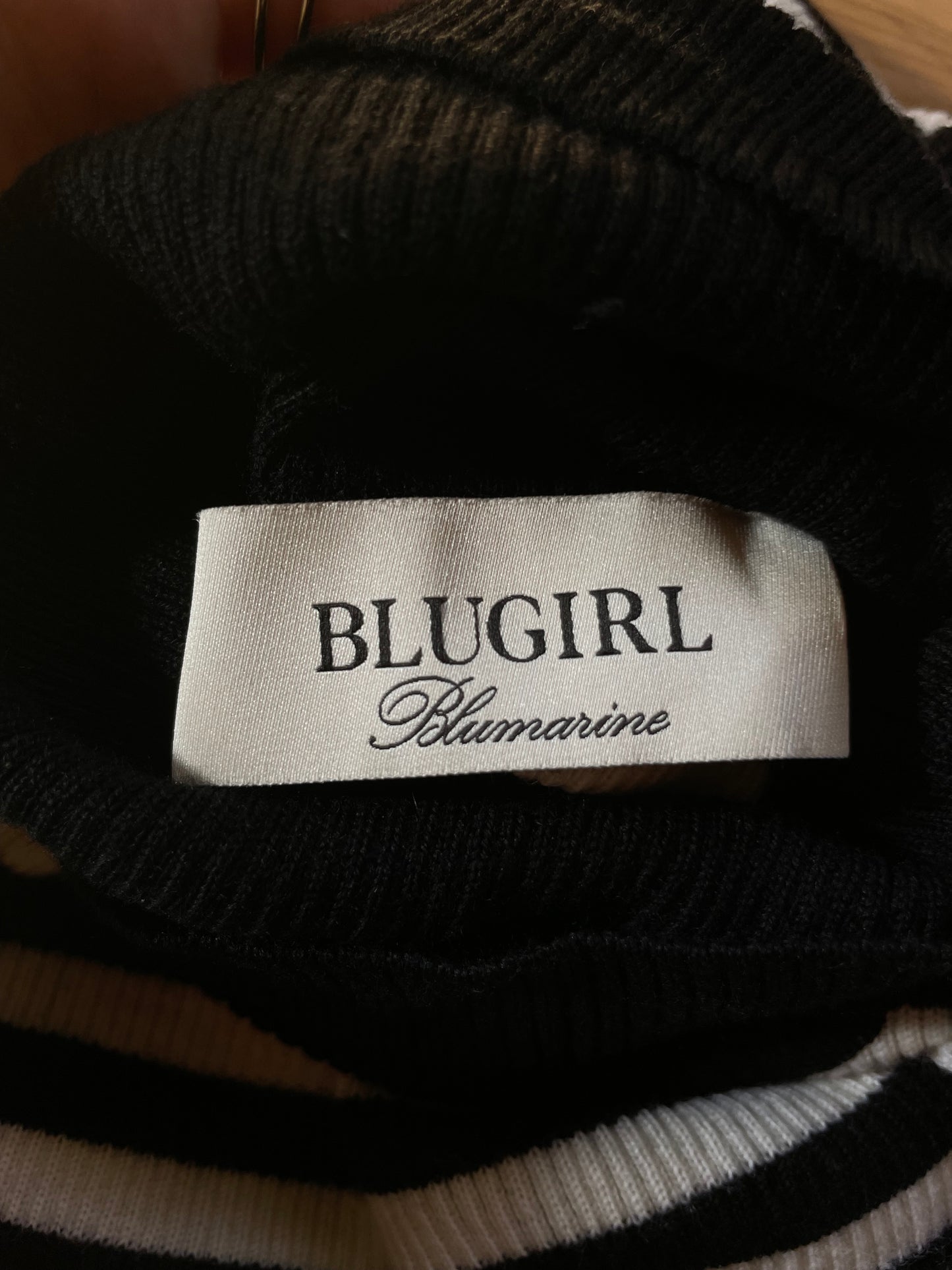 Maglione Blugirl in lana a righe