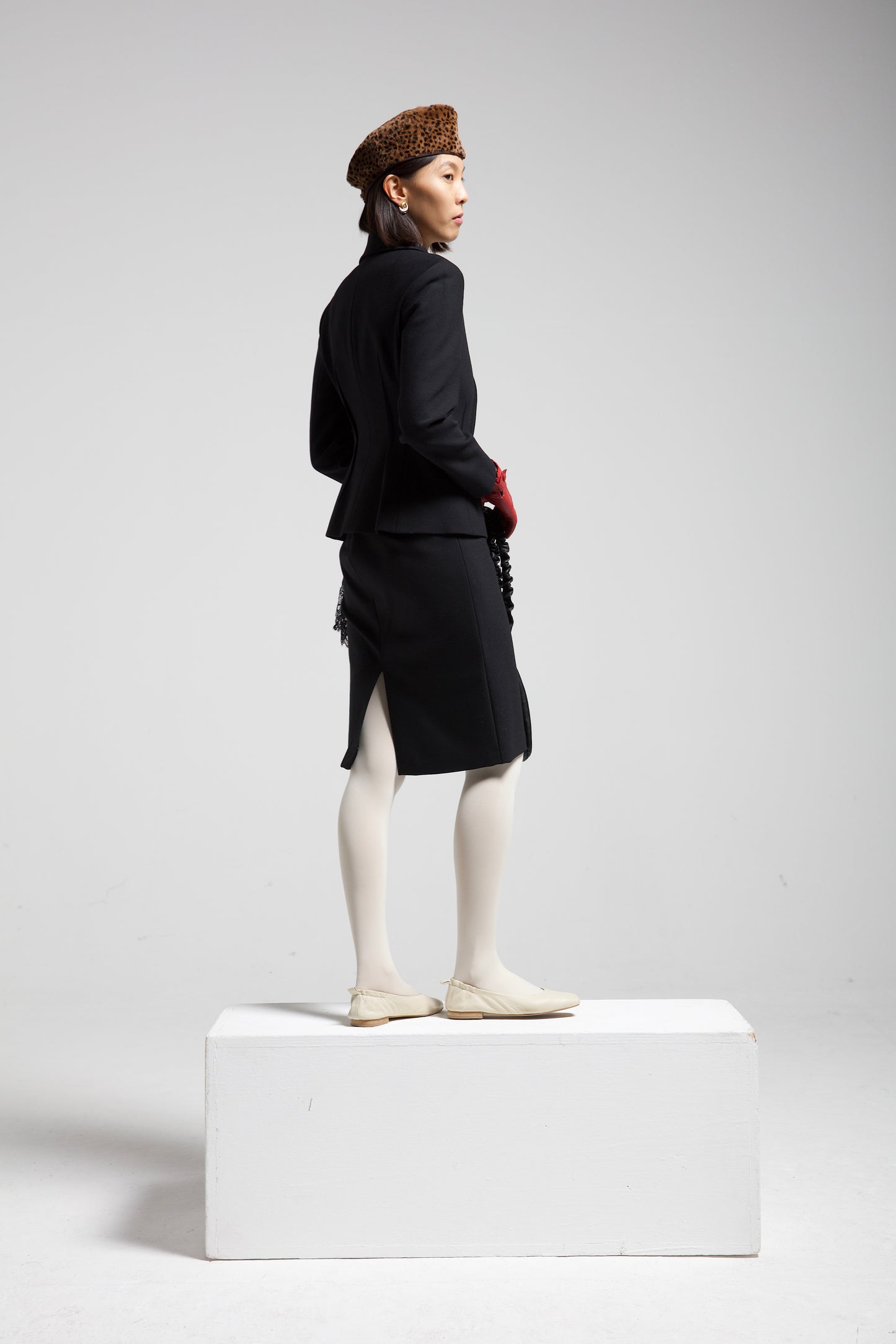 PRADA tailleur in lana