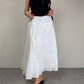 Top nero con pietre nere sfaccettate
