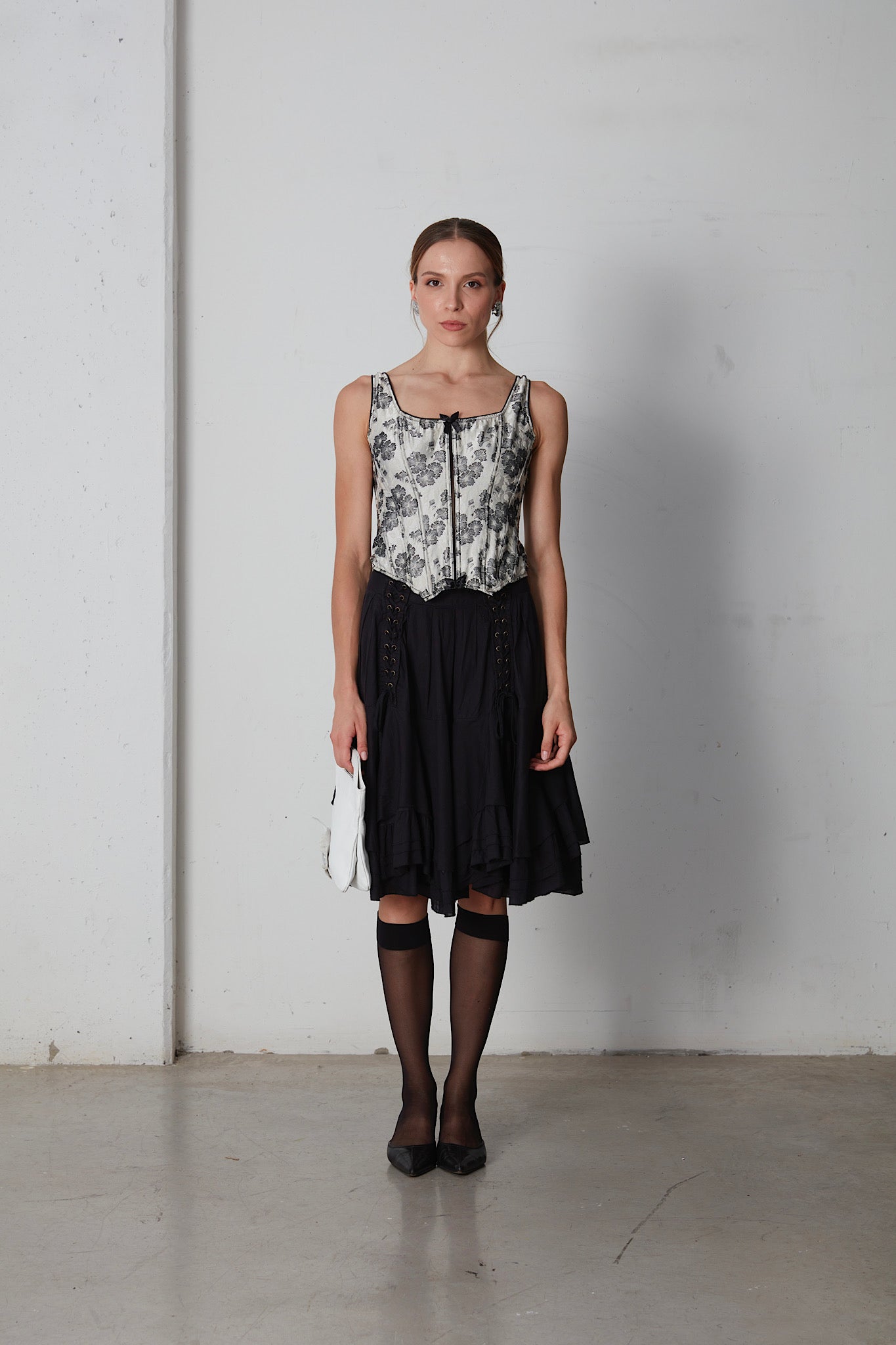 Jean’s Paul Gaultier  gonna con intrecci