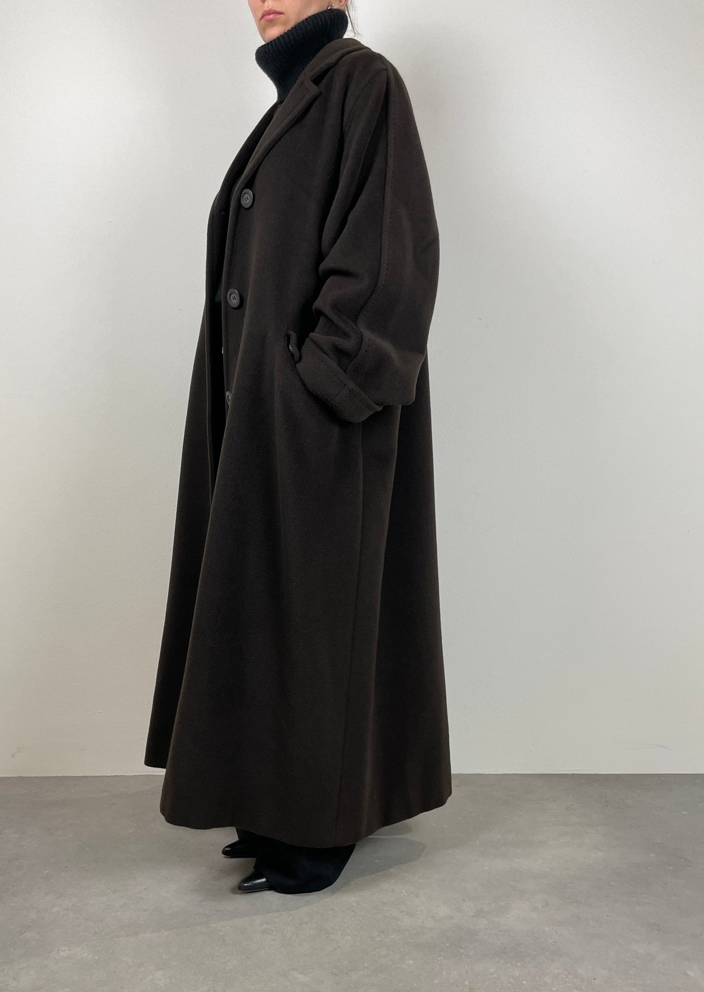 Max Mara brown long coat