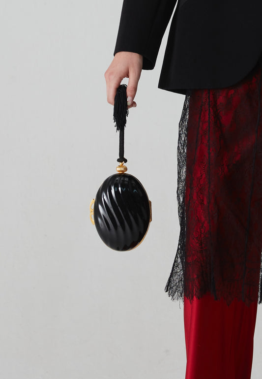 Clutch vintage ovale