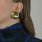 Gold plated vintage earrings