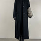 Cappotto lungo Made in Italy in lana