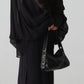 Borsa vintage in pelle con manico regolabile