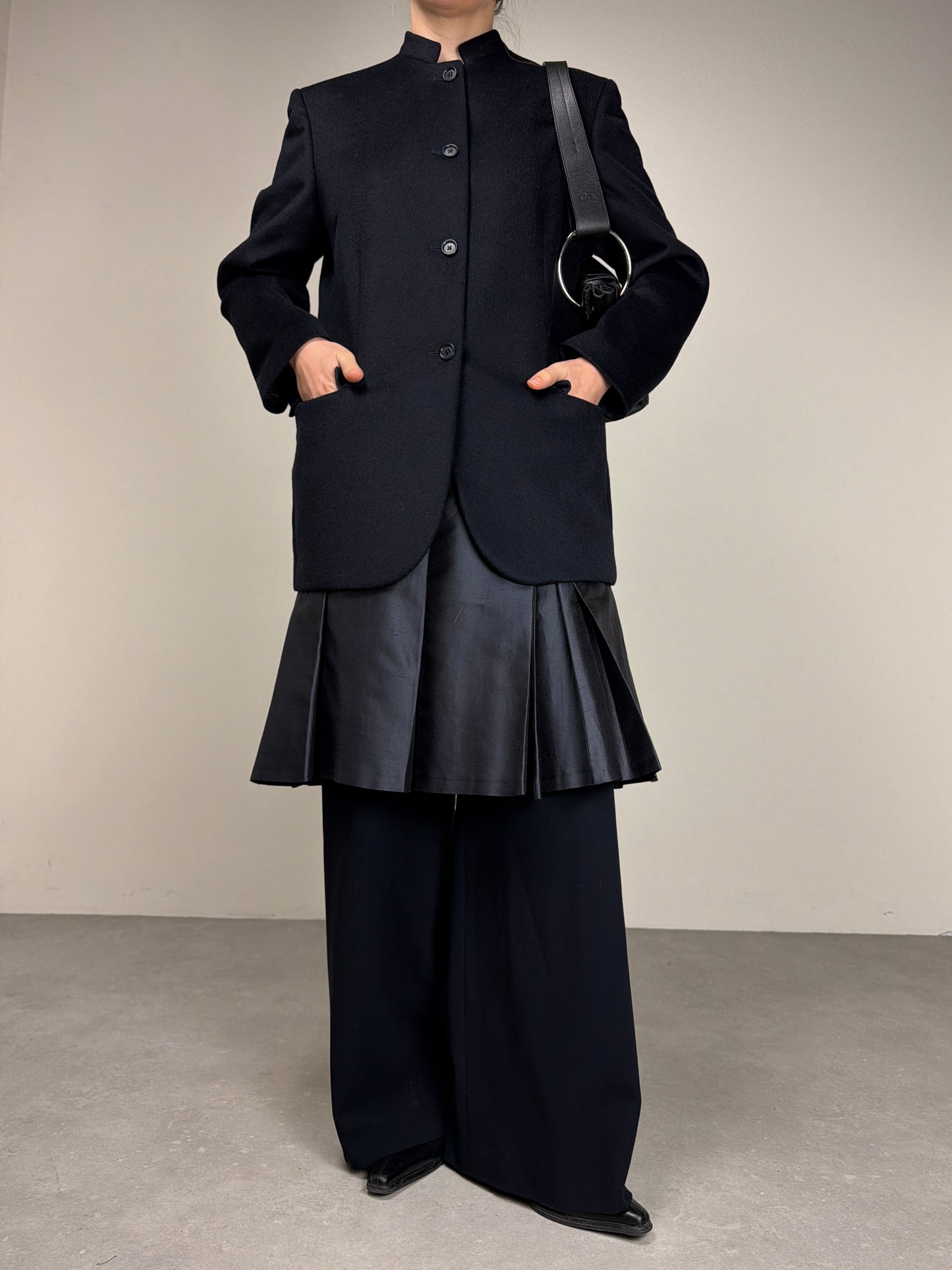 Blazer in 100% puro cashmere made in Italy