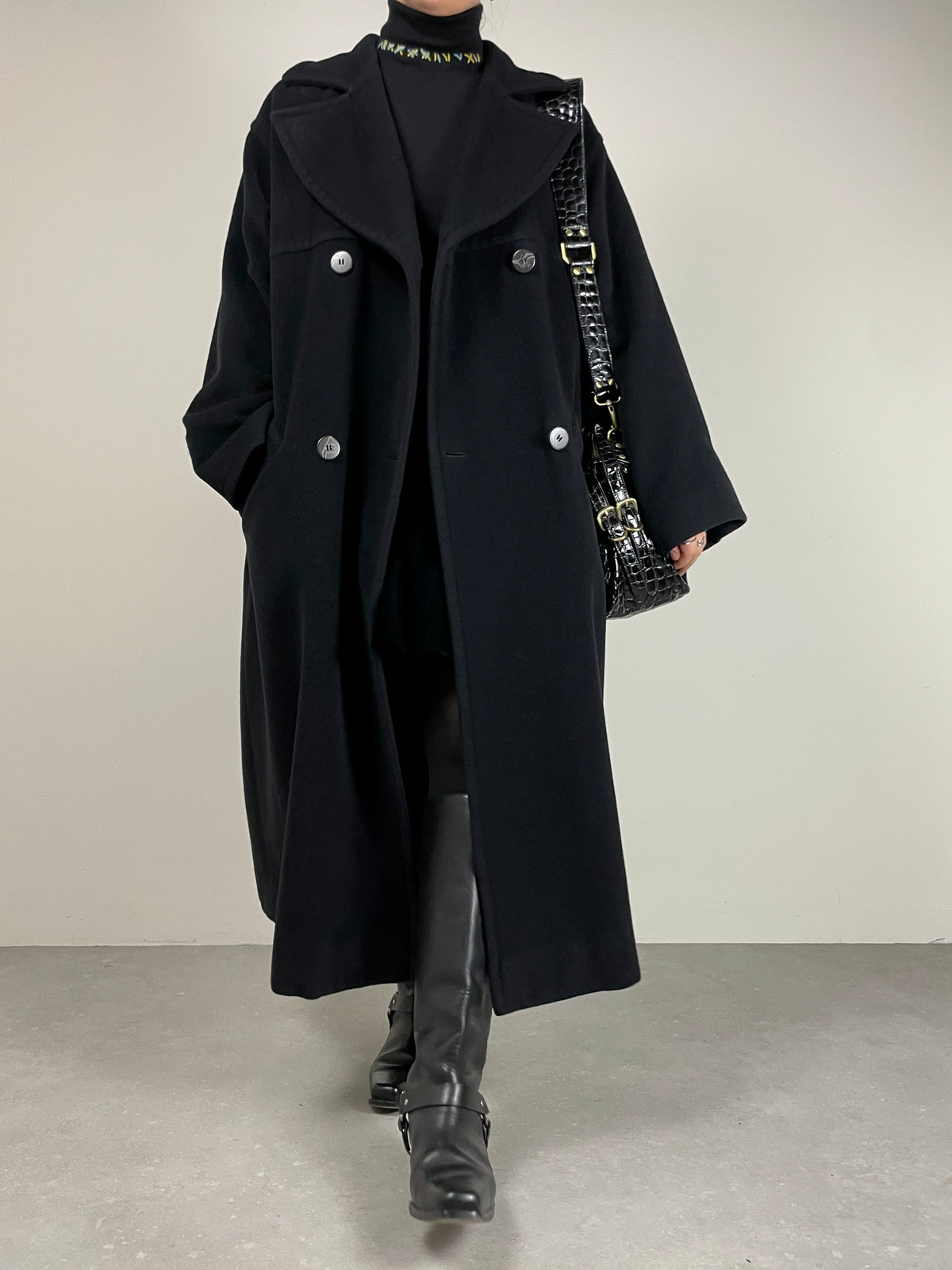 SPORTMAX cappotto in lana e cashmere