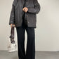 Giacca in vera pelle con gilet interno