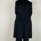 SPORTMAX Black wool coat