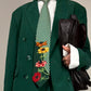 Completo vintage in 100% seta