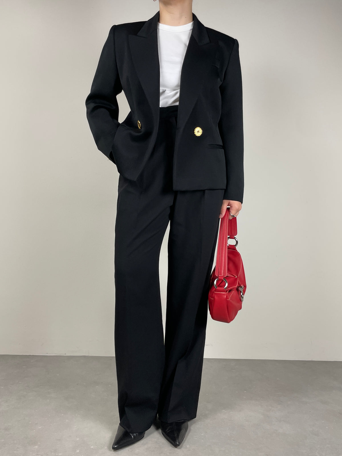 Blazer vintage Made in France in pura lana