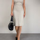 PRADA abito in cotone e lino