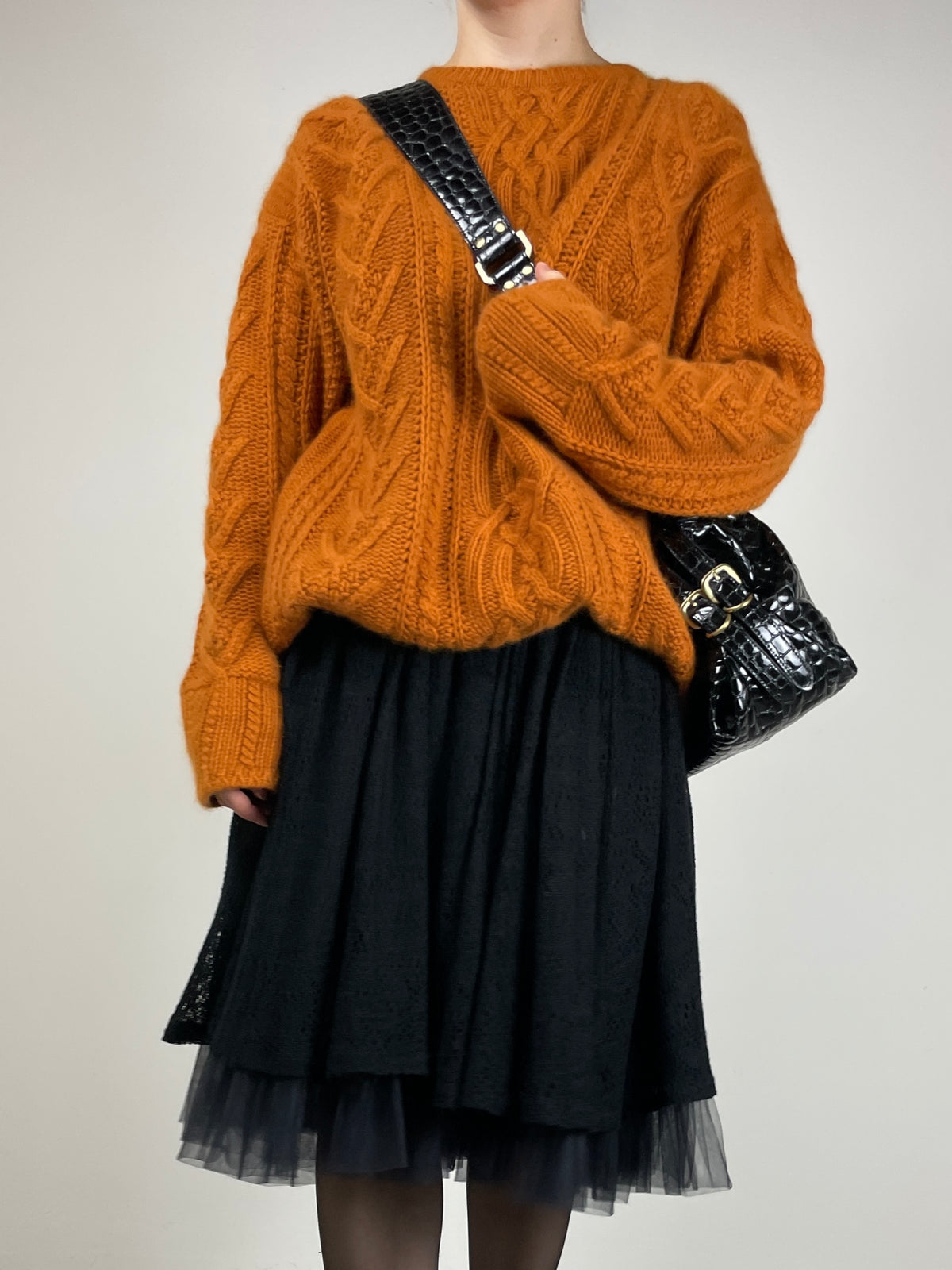 MAX MARA maglione in lana e angora