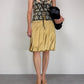 Top vintage in pizzo con intreccio