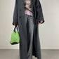 Cappotto vintage in angora e lambswool