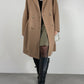 Cappotto vintage Made in Italy in lana, angora e cashmere
