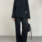 Giacca in stile orientale in misto seta