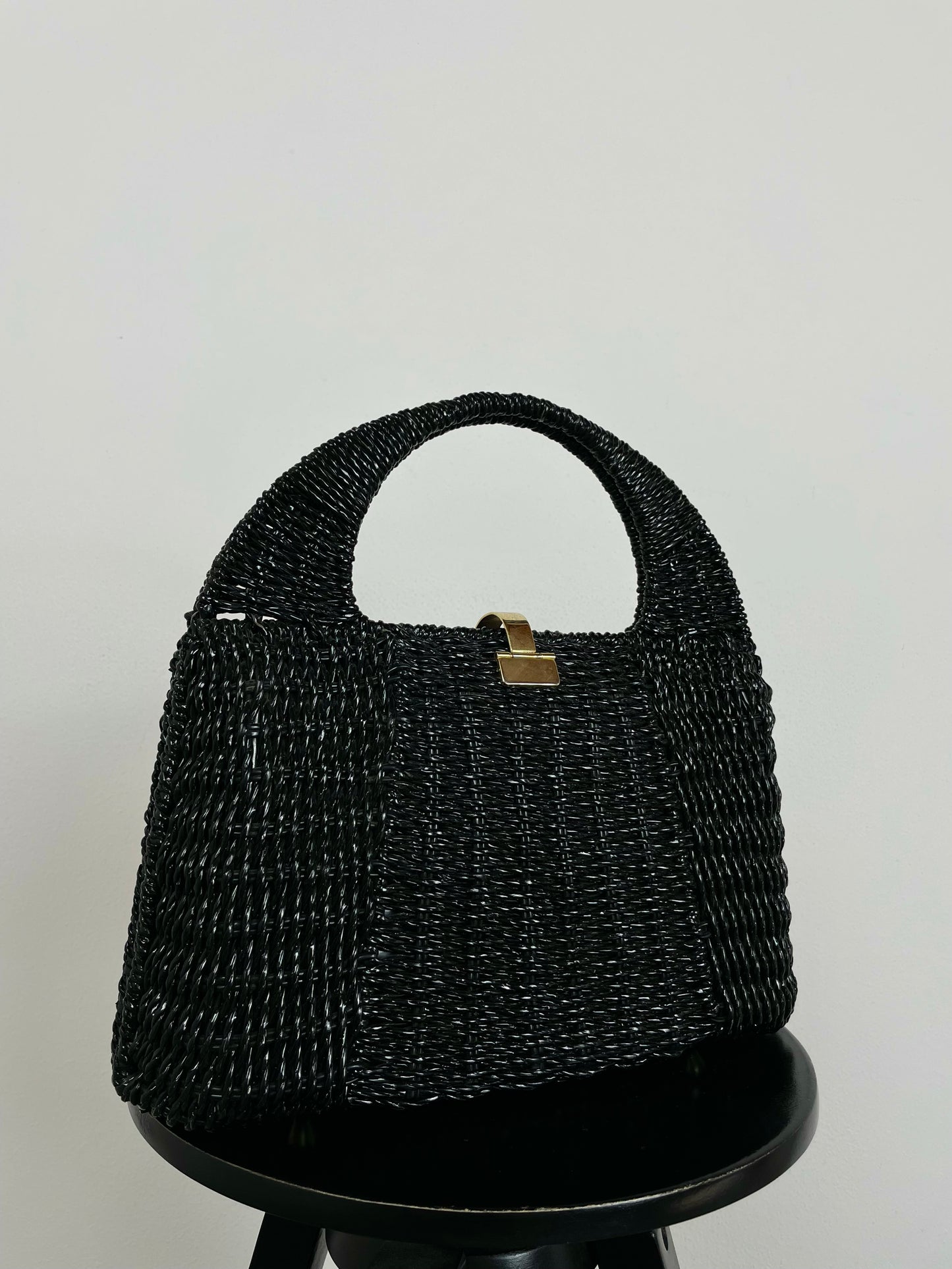 Borsa vintage in raffia