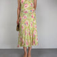 RALPH LAUREN abito in seta a fiori