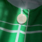 Abito sartoriale vintage in pura seta a quadri