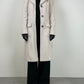 Seashell wool coat