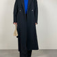 Long grey wool coat